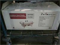 New 9L stainless steel chafer