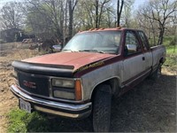 1990 GMC Sierra pick up truck