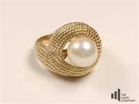 14k & Pearl Ring