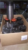 Box of 9 coffee pitchers