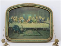 Antique Brunozetti's "Last Supper" Print