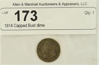 1814 Capped Bust dime