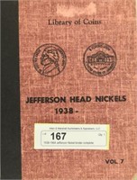 1938-1964 Jefferson Nickel binder complete