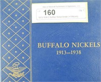 1913-1938-D Buffalo Nickel binder (+/-64coins)