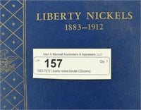 1883-1912 Liberty nickel binder (32coins)