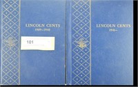 (2) Lincoln Wheat cent binders to include;