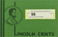 Lincoln cent binder 1909-1948-S