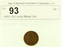 1909S VDB Lincoln Wheat Cent