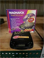 Vintage Magnavox portable car CD player