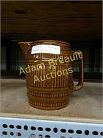 Vintage stoneware Tavern pitcher