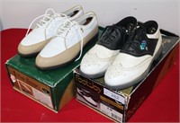 (2) Pair Size 9 Ladies Golf Shoes - Lady Fairway &