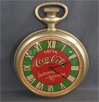1970's Coca Cola Pocket Watch Clock