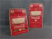 2 1930's Coca Cola Cardboard Six Pack Carrier