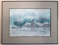 "McCall Mill Winter" Numbered Print-By Dan Loone