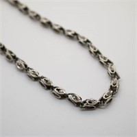 12" Sterling Silver Necklace