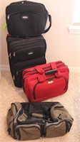 Red "RICARDO" Beverly Hills Travel Bag w/ Wheels