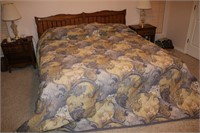 King Size Lightweight Bedspread - Very Nice