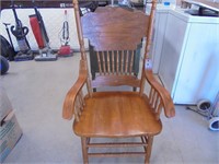 Wooden Captains Chair