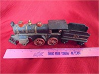 Cast Iron Train and Coal Car