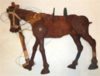 LARGE BROWN HORSE MARIONETTE