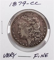 Coin 1879-CC Morgan Silver Dollar in Very Fine