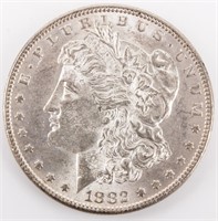 Coin 1882  Morgan Silver Dollar Gem B.U.