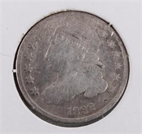 Coin 1832 Bust Silver Dime in Very Good
