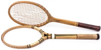Vintage Wright & Ditson Tennis Rackets