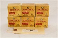 HERTER'S   7.62 X 39 MM  AMMO  20 RND  6 BOXES