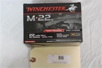 WINCHESTER  M22 LR   AMMO   1000 RND