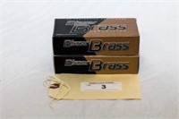 BLAZER BRASS  9 MM LUGER  AMMO   50 RND  2 BOXES