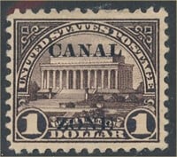 CANAL ZONE #81 MINT FINE-VF H