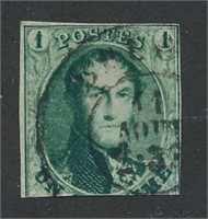 BELGIUM #9 USED AVE-FINE