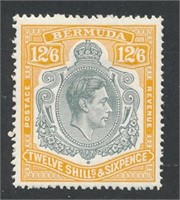 BERMUDA #127a MINT FINE-VF H