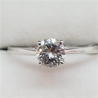 $4300 10K  Diamond(F, I2, 0.55ct) Ring