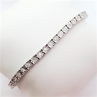 $7000 10K  Diamond(0.75ct) Bracelet