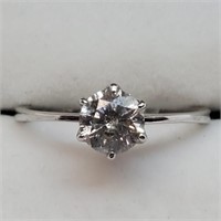 $4600 10K  Diamond(J, I, 0.75ct) Ring