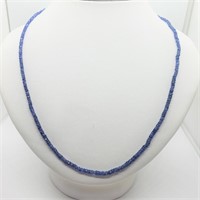 $1600 14K  Sapphire(25ct) Necklace