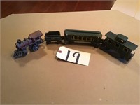 Cast Metal Train Set