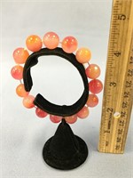 Rose quartz bead bracelet            (332)