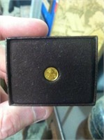 1 GRAM 14K GOLD COIN SMALL