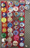 Lot of consecutive Fur Rondy booster buttons from