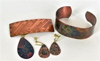 Group Of Copper Jewelry