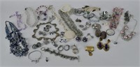 Large Collection Of Costume Jewelry