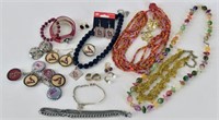 Collection Of Costume Jewelry
