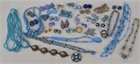 Large Collection Of Turquoise Jewelry