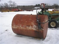 500 Gallon Fuel Barrel w/ Electric Pump