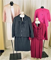 Four 50's Vintage Suits