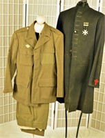 Two Men's Uniform Jackets