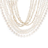 A Trio of Long Freshwater Pearl Necklaces